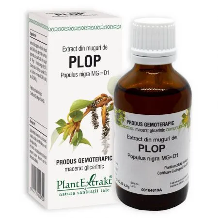 Extract din muguri de Plop, 50 ml, Plant Extrakt