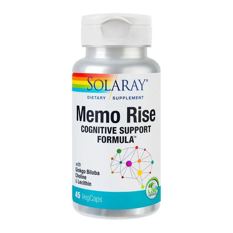 SECOM Memo Rise, 45 capsule, Solaray