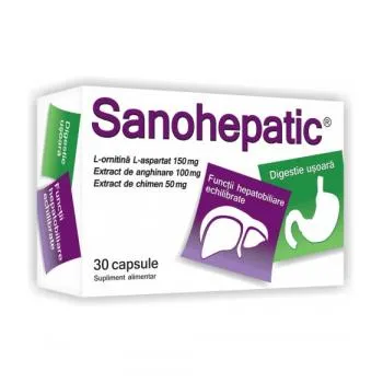 Zdrovit Sanohepatic x 30 capsule