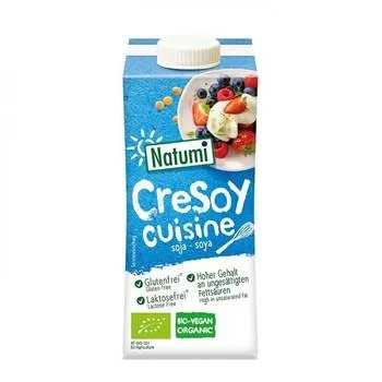 Crema bio de soia si smantana Cresoy, 200ml, Natumi