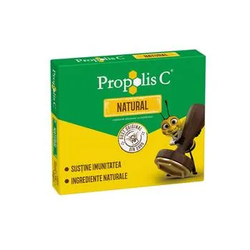 Propolis C Natural 100mg, 20 comprimate, Fiterman