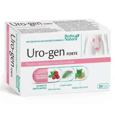 Uro-gen Forte, 30 capsule, Rotta Natura