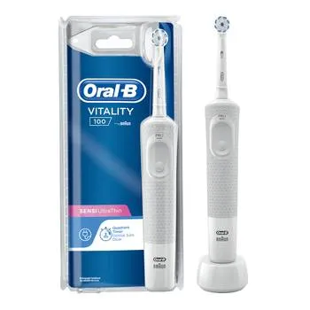 Periuta electrica Braun Vitality D100 Sensi Ultra Thin, 1 bucata, Oral-B