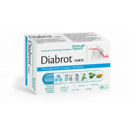 Diabrot Forte, 30 capsule, Rotta Natura