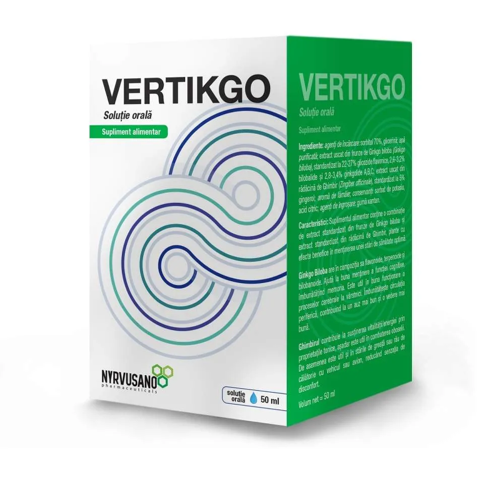 VERTIKGO SOLUTIE ORALA 50ML