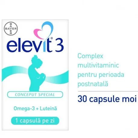 Elevit 3, 30 capsule moi