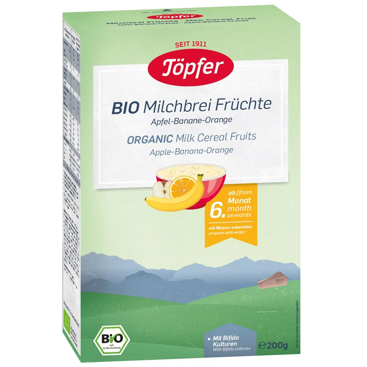 Topfer Cereale Gris cu Fructe  200g