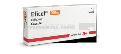 EFICEF 100 mg x 10 CAPS. 100mg ANTIBIOTICE S.A.