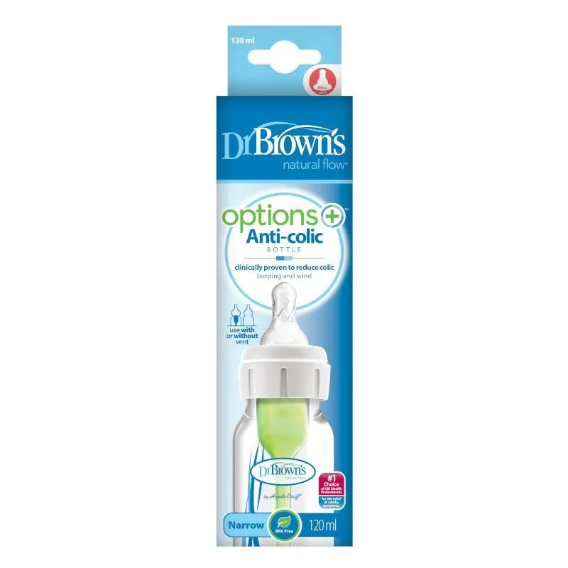 DR BROWNS BIBERON GAT INGUST PP "OPTIONS" 120ML