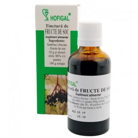 Tinctura de Fructe de Soc 50 ml