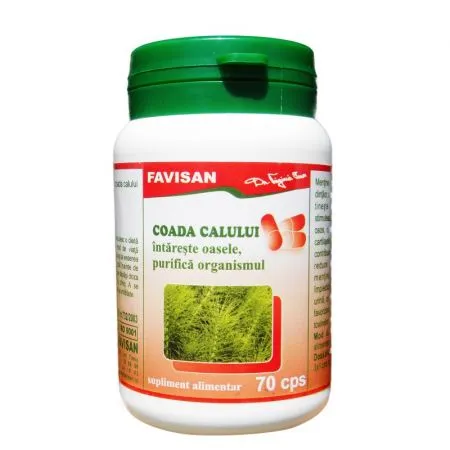 Coada Calului, 70 capsule, Favisan