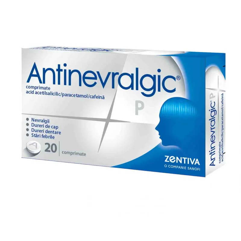 Antinevralgic P, 20 comprimate, Sanofi