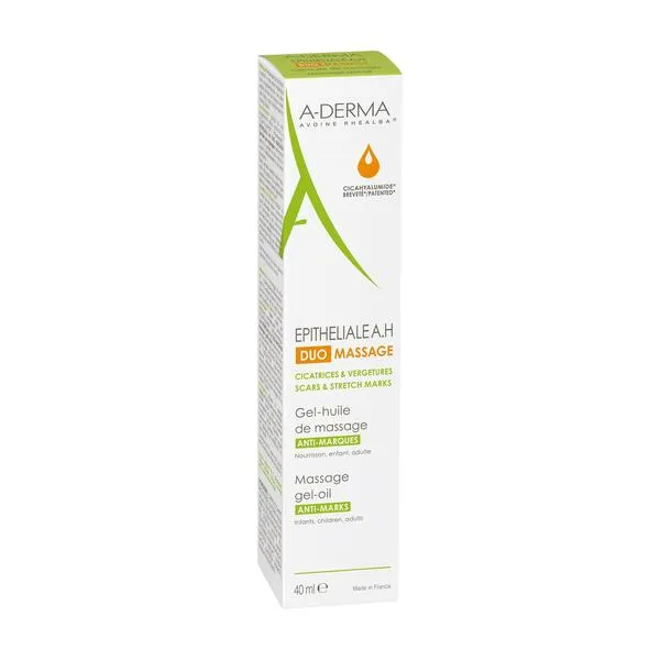 A-Derma Epitheliale AH DUO Massage Gel-Ulei 40 ml