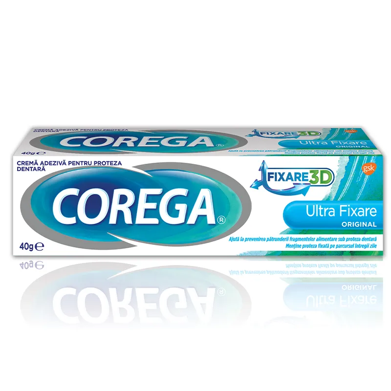COREGA Ultra Fixare crema adeziva pentru proteza dentara, 40 g, Gsk