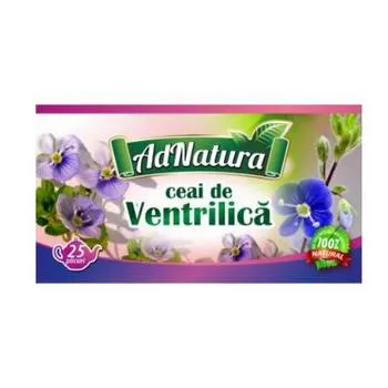 Ceai de ventrilica, 25 plicuri, AdNatura