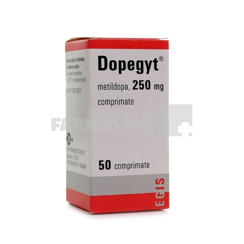 DOPEGYT x 50 COMPR. 250mg EGIS PHARMACEUTICALS