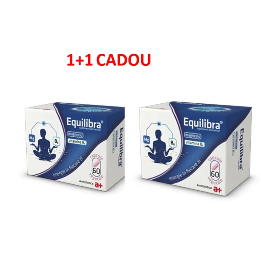 Equilibra 60 capsule pachet 1+1 gratis