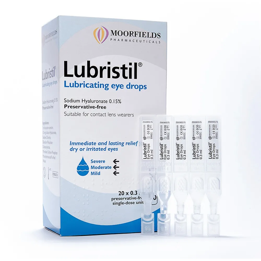 Lubristil solutie, 20×0.3 ml monodoze, Sifi