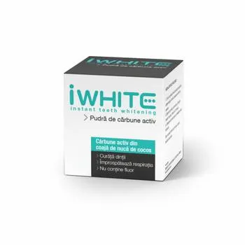 iWhite Instant Pudra de carbune activ