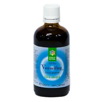 Extract glicerinat Vermifug, 100ml, Steaua Divina