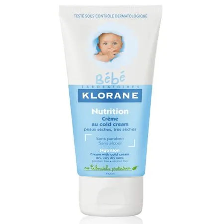 Klorane Bebe Crema Nutritiva Cu Cold Cream *40ml