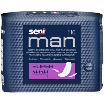 Absorbante pentru incontinenta Man Super Level 5, 15 bucati, Seni