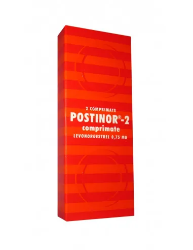 Postinor 0.75mg ,2 comprimate