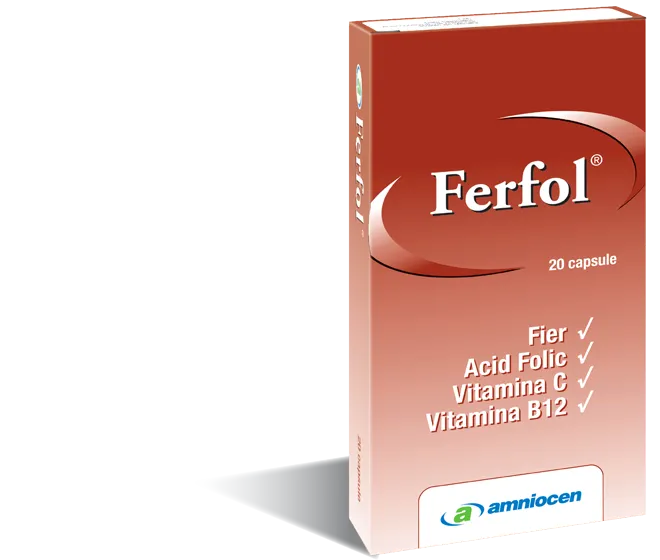 Ferfol, 20 comprimate , Amniocen
