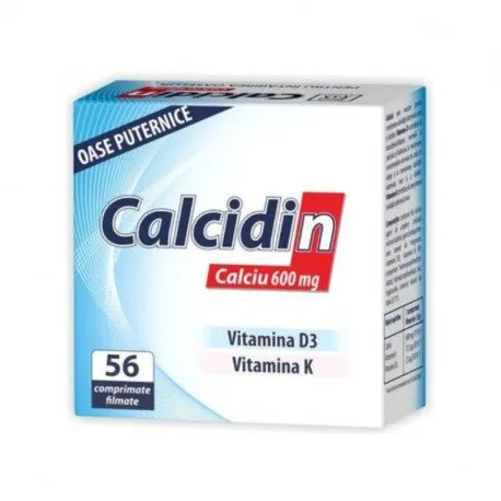 Calcidin, 56 comprimate +25% CADOU