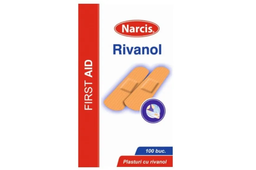 NARCIS PLASTURI CU RIVANOL 2CM X 7 CM