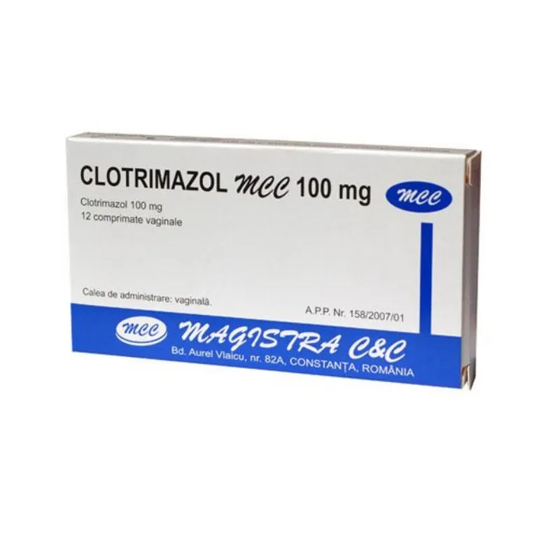 CLOTRIMAZOL MCC 100 mg x 12