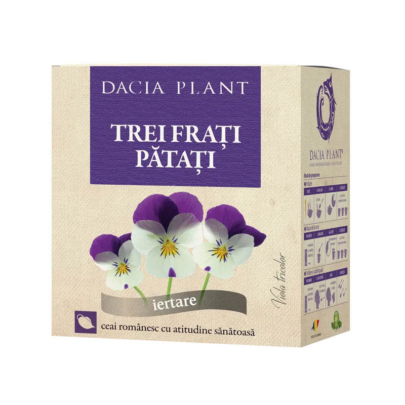 Ceai de Trei Frati Patati, 50 g, Dacia Plant