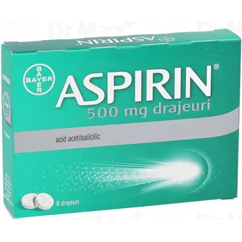 Aspirin 500mg x 8 drajeuri