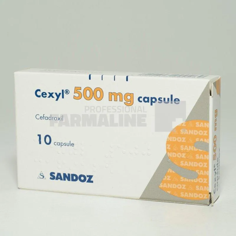 CEXYL 500 mg x 10 CAPS. 500mg SANDOZ S.R.L.