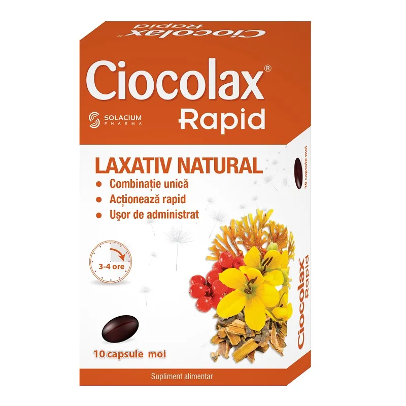 Ciocolax rapid x 10 capsule