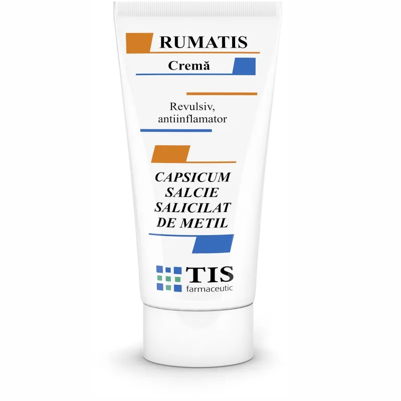 RumaTis cremă relaxanta, 50 ml, Tis Farmaceutic