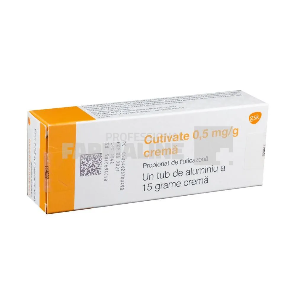 CUTIVATE 0,5mg/g X 1 - CREMA