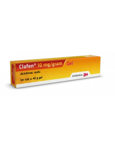 Clafen 1% gel, 40 g, Antibiotice