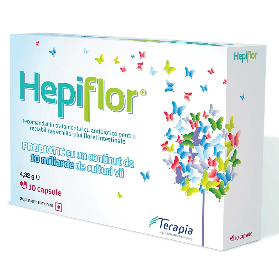 Hepiflor 10 comprimate