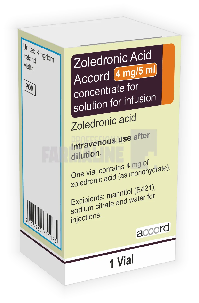 ACID ZOLEDRONIC ACCORD 4 mg/5 ml X 1