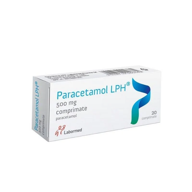 Paracetamol 500mg x 20 comprimate -Labormed Pharma