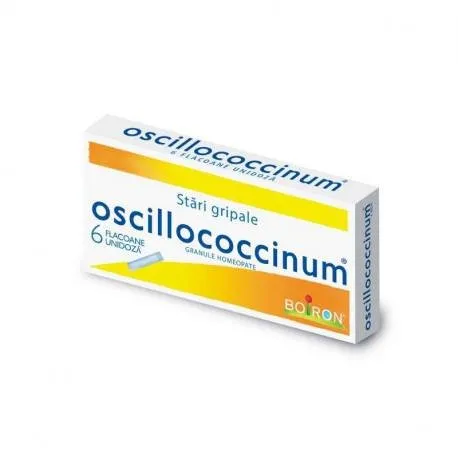 Oscilococcinum, 6 doze, Include prospect, gripa si raceala