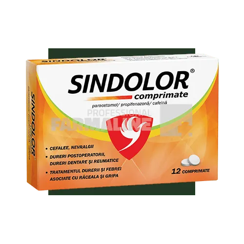 Sindolor 12 comprimate