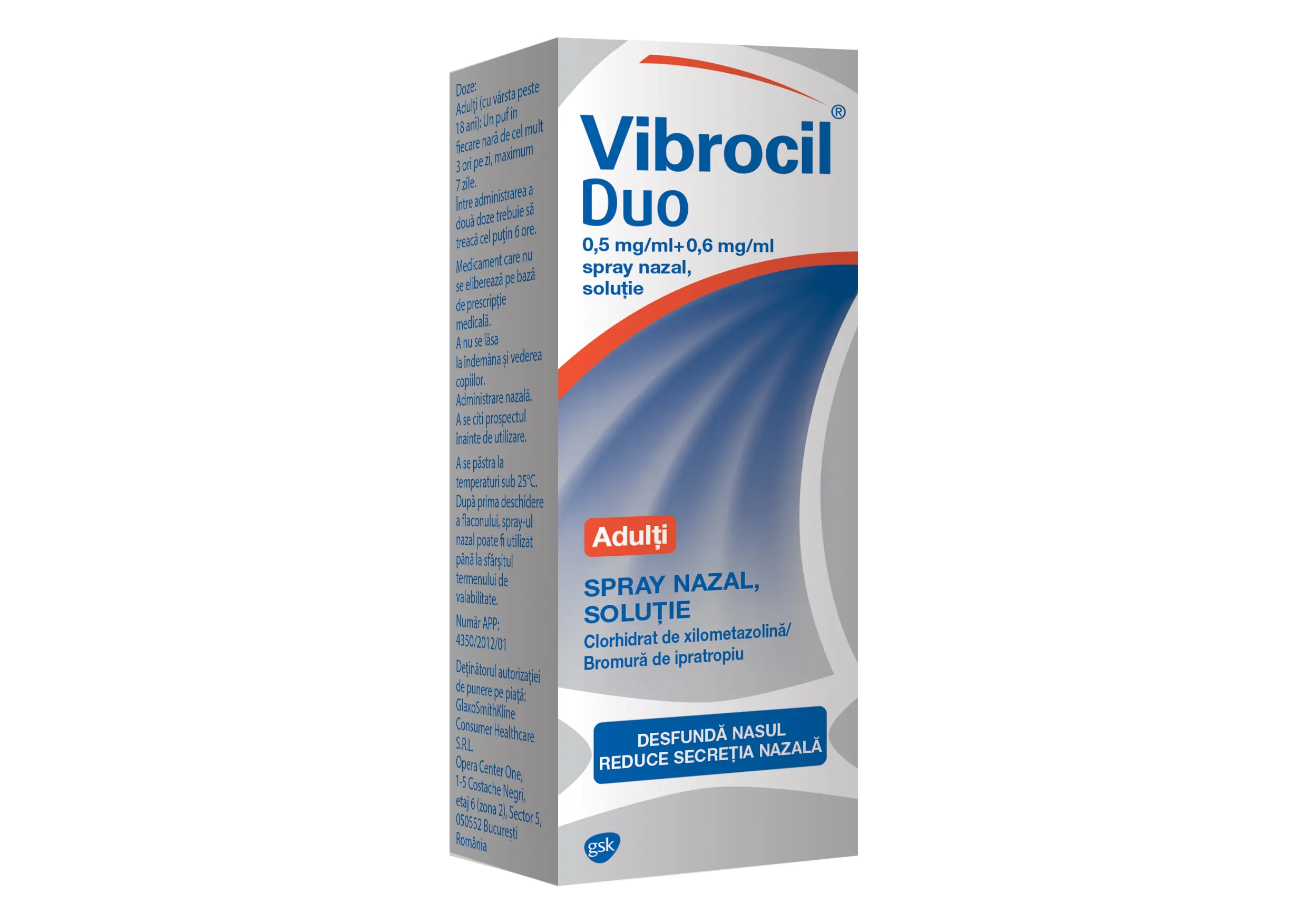 Vibrocil Duo spray nazal 10ml