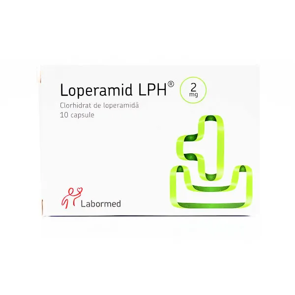 Loperamid 2mg LPH x 10 capsule