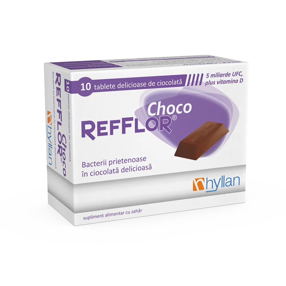 Refflor Choco 10 tablete - Hyllan