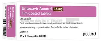 ENTECAVIR ACCORD 0,5 mg X 30