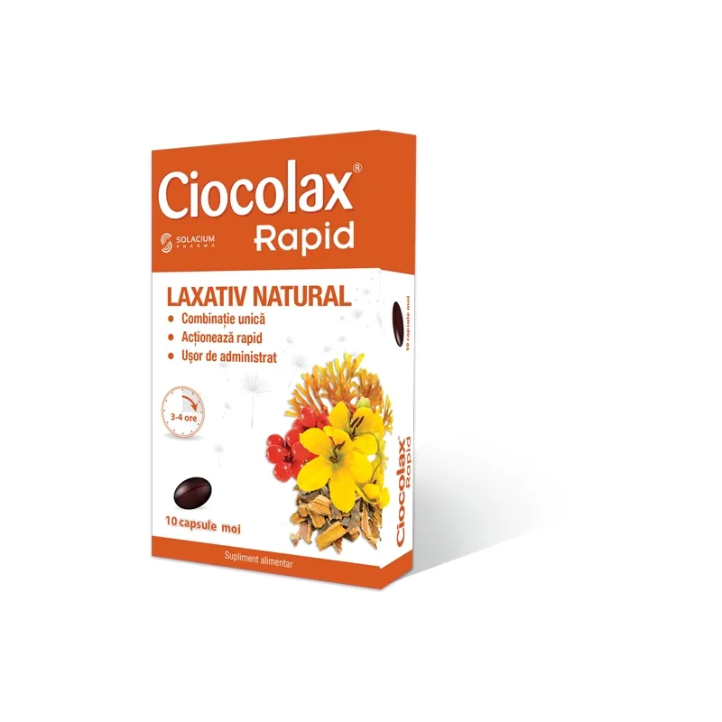 Ciocolax rapid ,10 capsule
