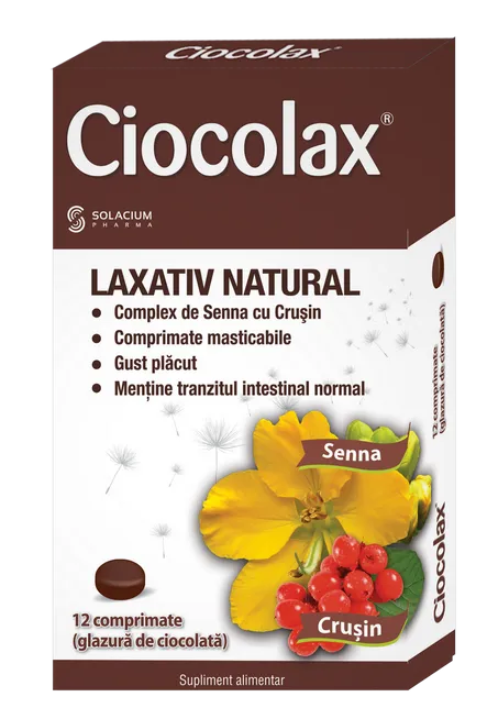 Ciocolax x 12 comprimate (Solacium)