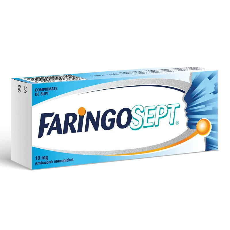 FARINGOSEPT 10 mg x 10